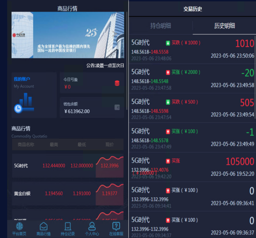 全新UI微盘源码/时间盘源码/点微盘源码/微交易源码/K线正常+开源无加密可二开