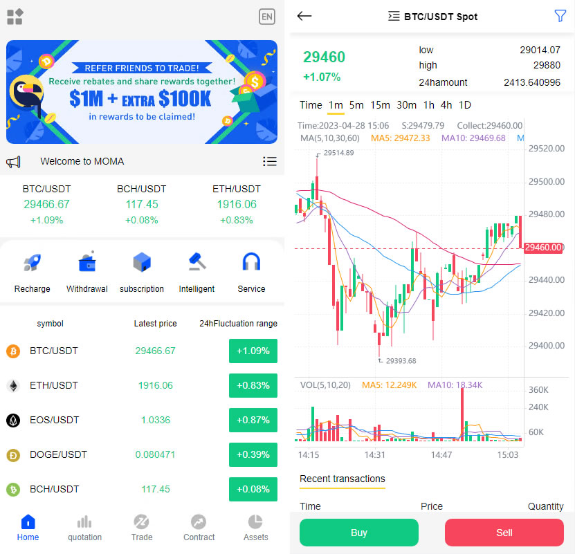 可控-全开源代码白色UI界面-虚拟币交易所系统源码-USDT/BTC加密货币交易所平台,虚拟币微交易币币合约交易